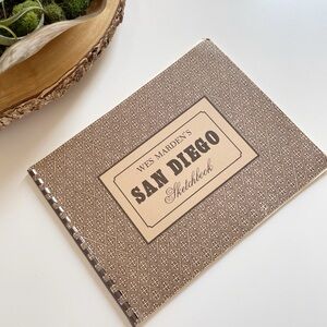 Vintage 1975 Wes Marden’s San Diego Sketchbook - Signed Copy